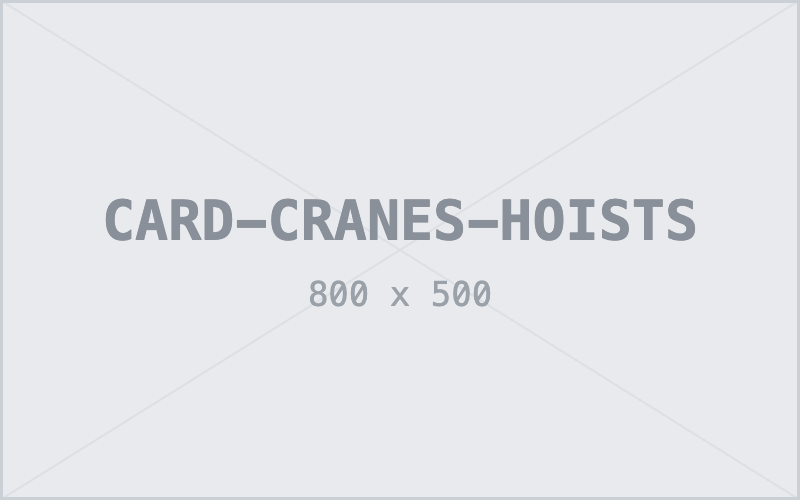 CARD-CRANES-HOISTS